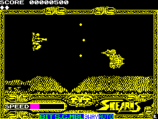 Side Arms screenshot 3 for ZX Spectrum